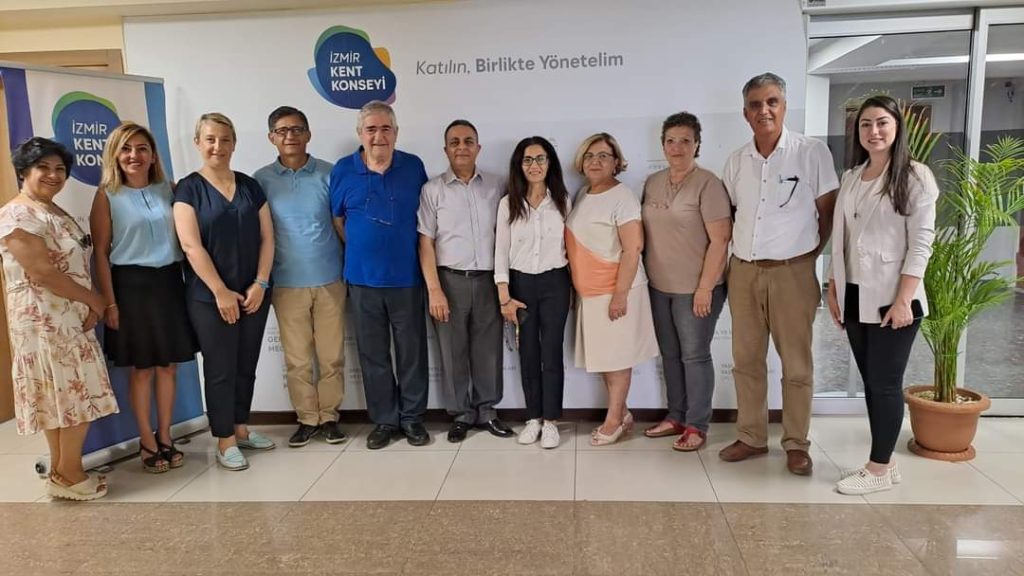 SDD İzmir Şubesi, İzmir Kent Konseyi Başkanı ve üyeleriyle bir araya geldi