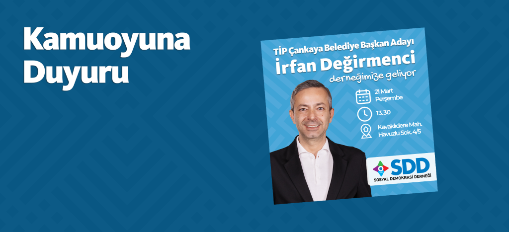 SDD, hiçbir siyasi partiyle bir bağ içerisinde değildir.