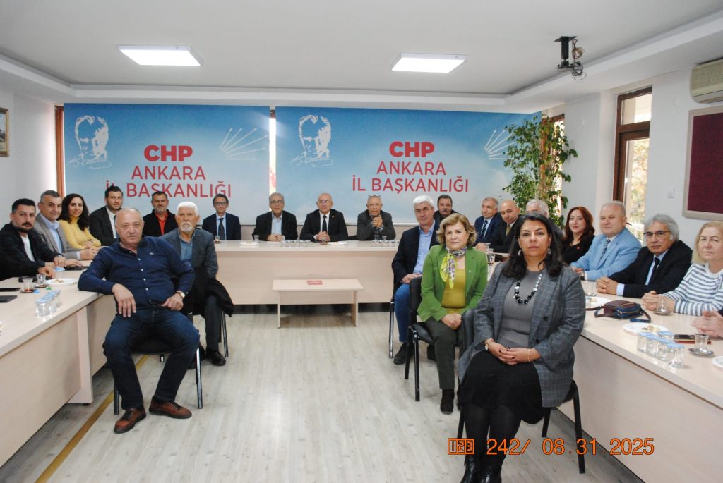 SOSYAL DEMOKRASİ DERNEĞİ’NDEN CHP ANKARA İL BAŞKANLIĞINI ZİYARET