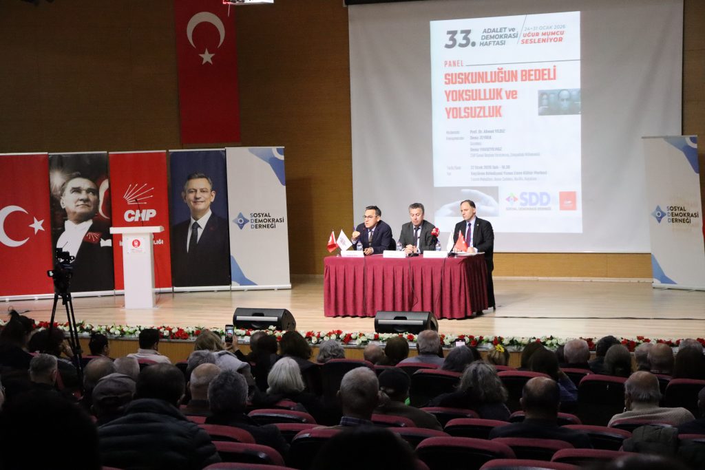 PANEL: “SUSKUNLUĞUN BEDELİ YOKSULLUK VE YOLSUZLUK”