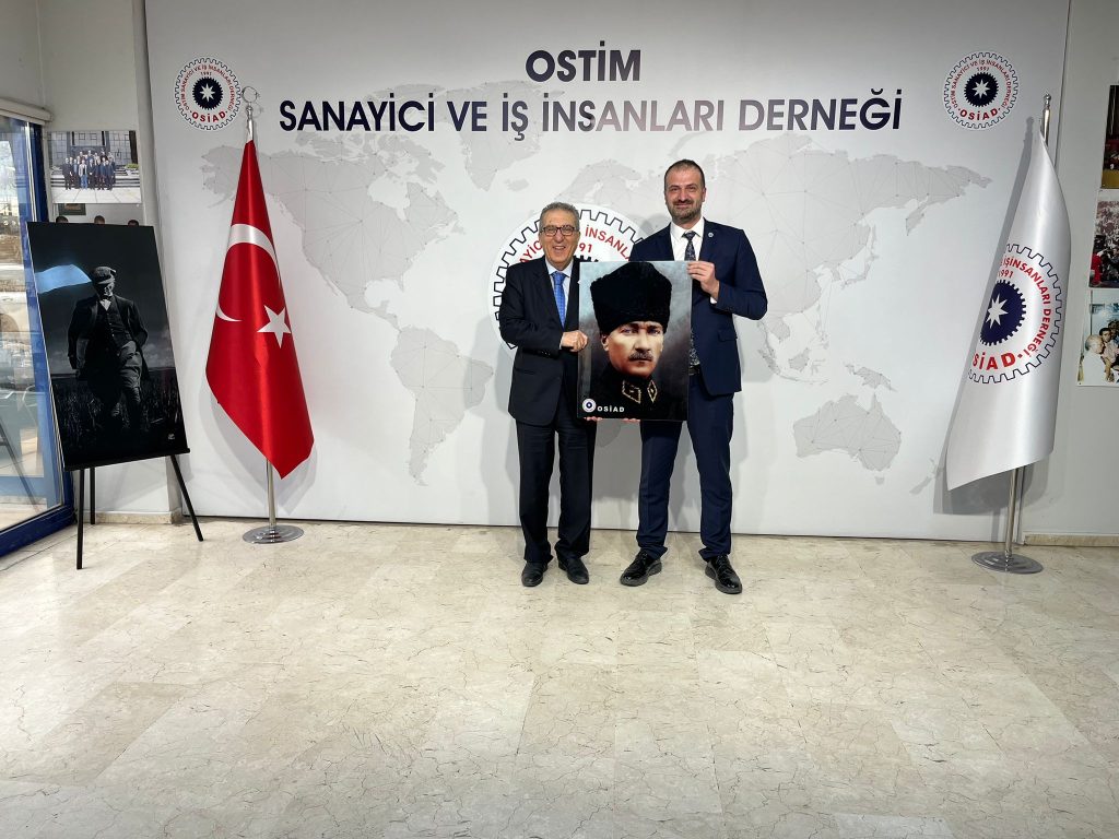OSTİM SANAYİCİ VE İŞ İNSANLARI DERNEĞİ’Nİ ZİYARET